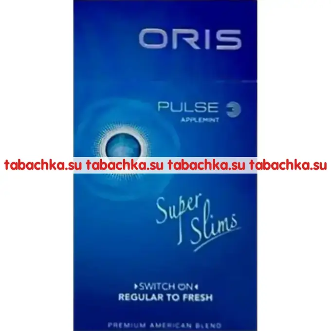 Сигареты Oris Pulse Applemint Superslims Сигареты Oris Pulse Applemint Superslims